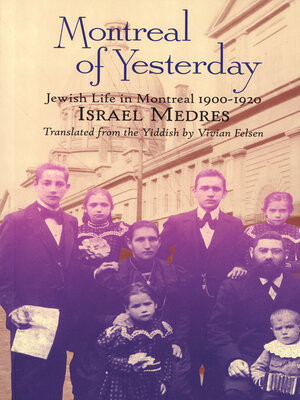 cover image of Montreal of Yesterday